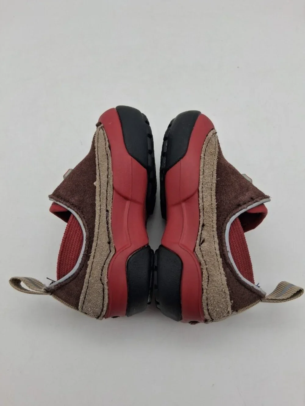 Crocs Red Brown Dawson Slip On Sneakers Size 4 Baby/Toddler